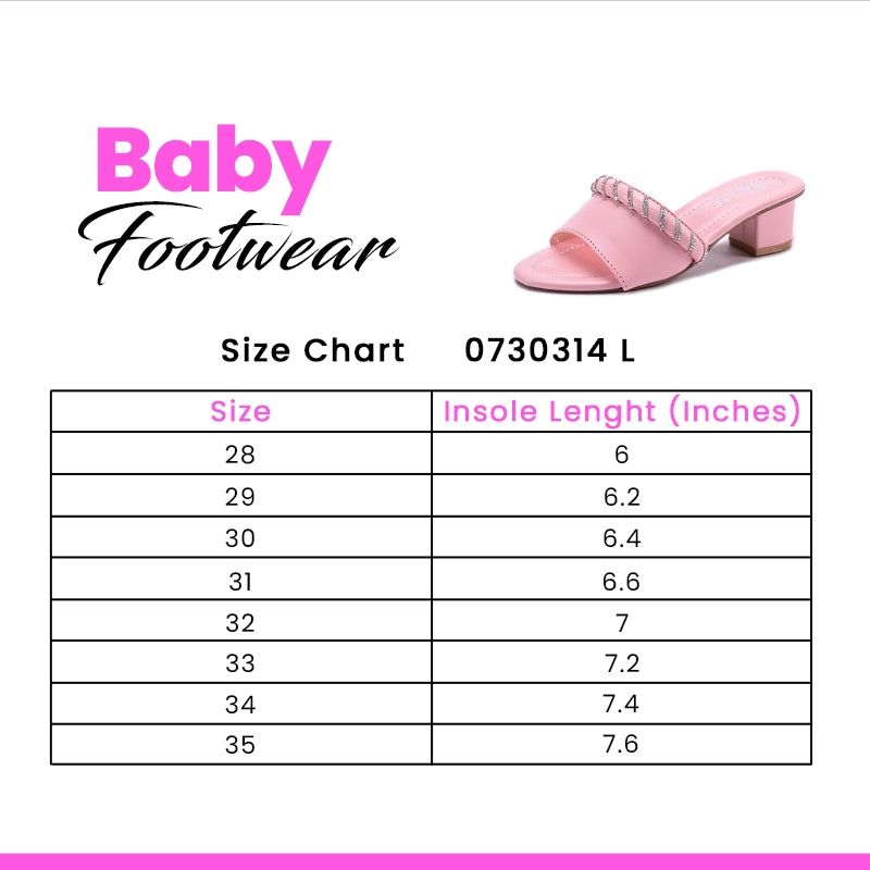 Pink Fancy Slippers For Girls 0730314