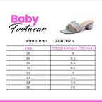 Green Casual Slippers For Girls 0730317