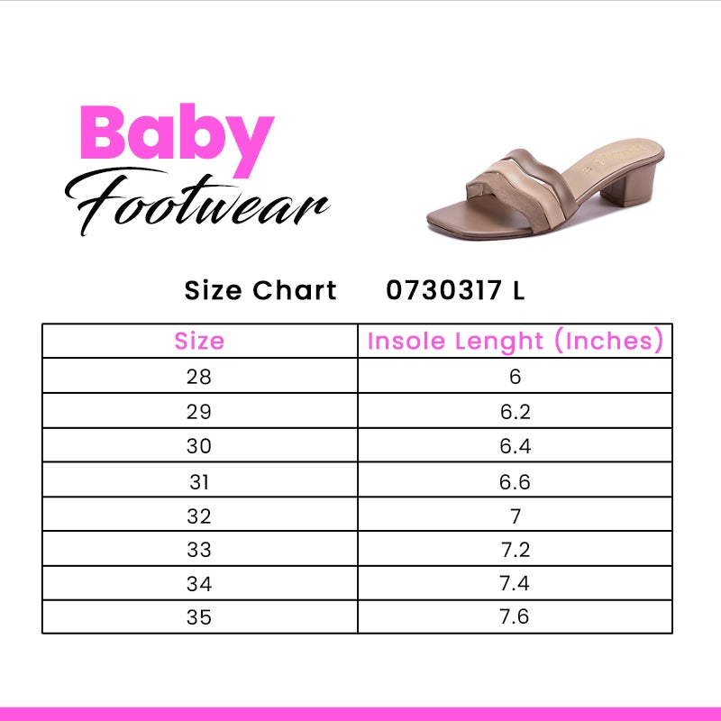 Mustard Casual Slippers For Girls 0730317