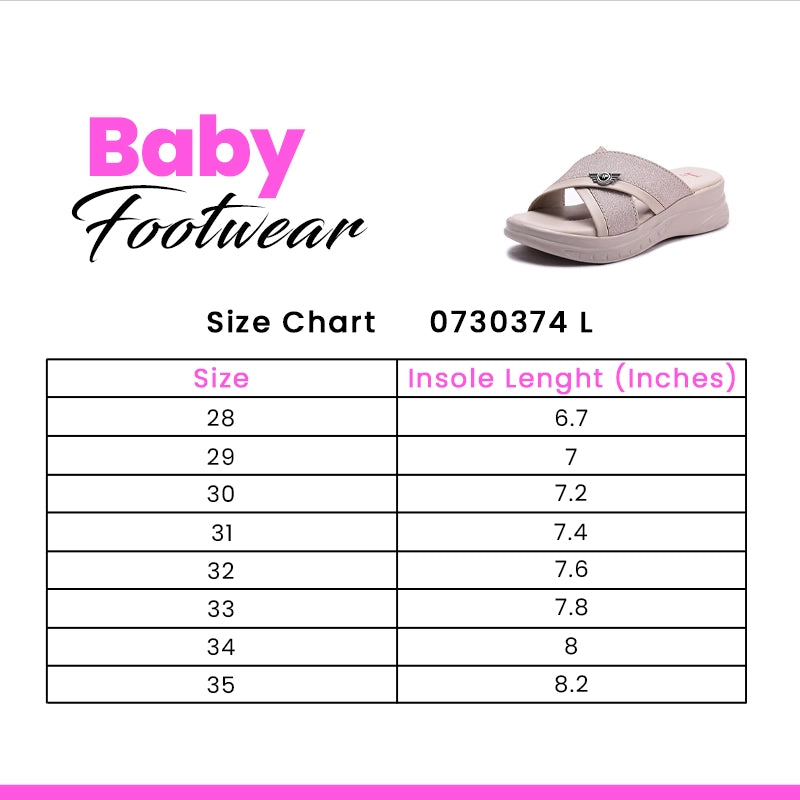 Baby Fancy Slipper Golden 0730374
