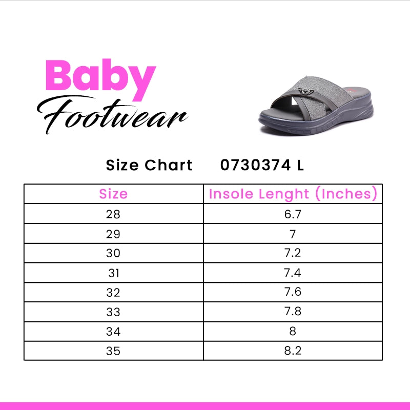 Baby Fancy Slipper Gray 0730374