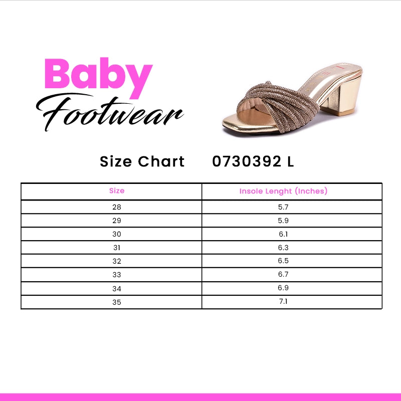 Baby Fancy Slipper Golden 0730392