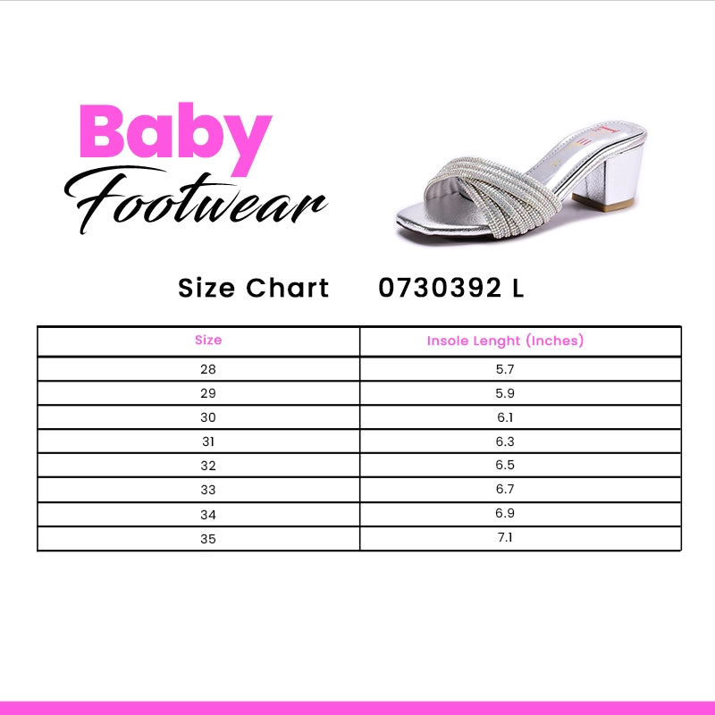 Baby Fancy Slipper Silver 0730392