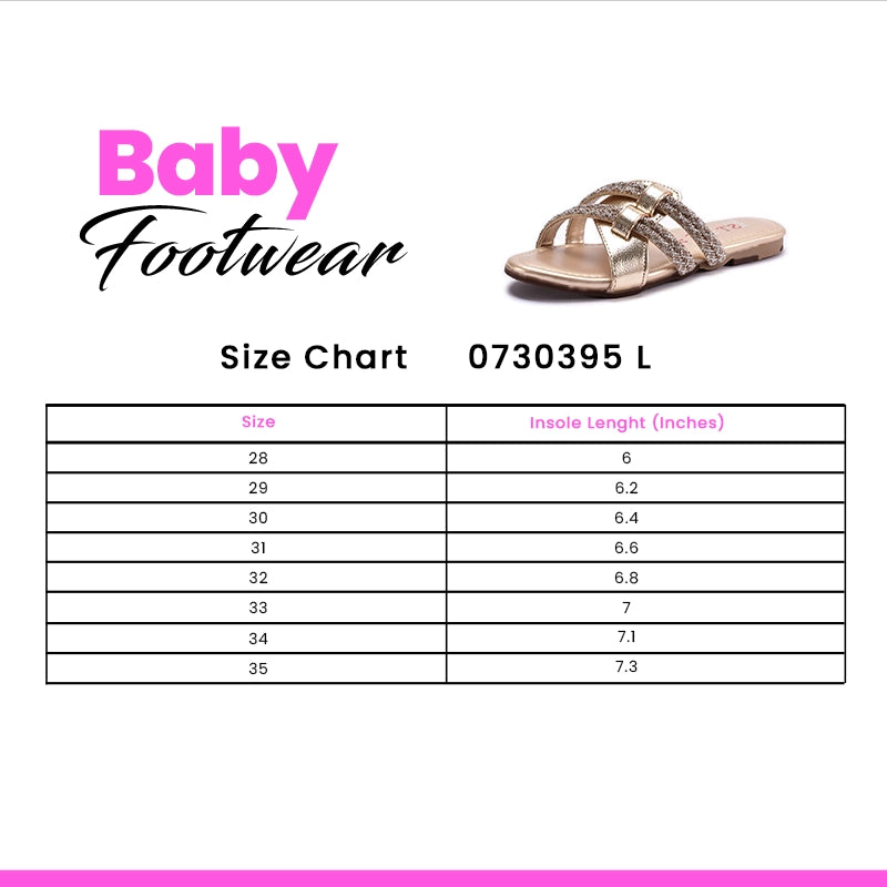 Baby Fancy Slipper Golden 0730395