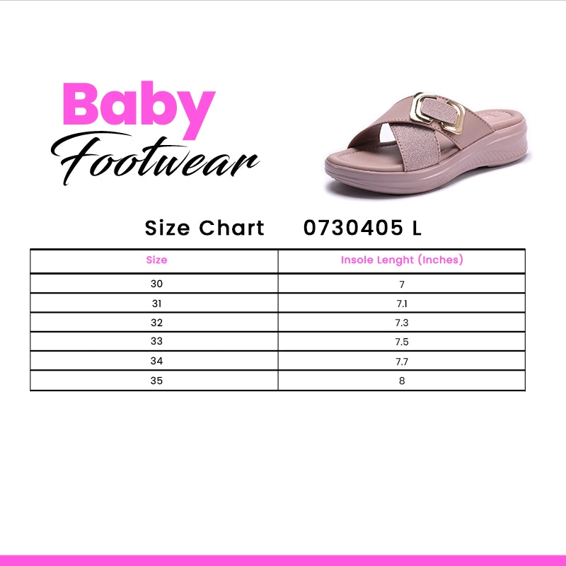 Girl Fancy Slipper Pink 0730405