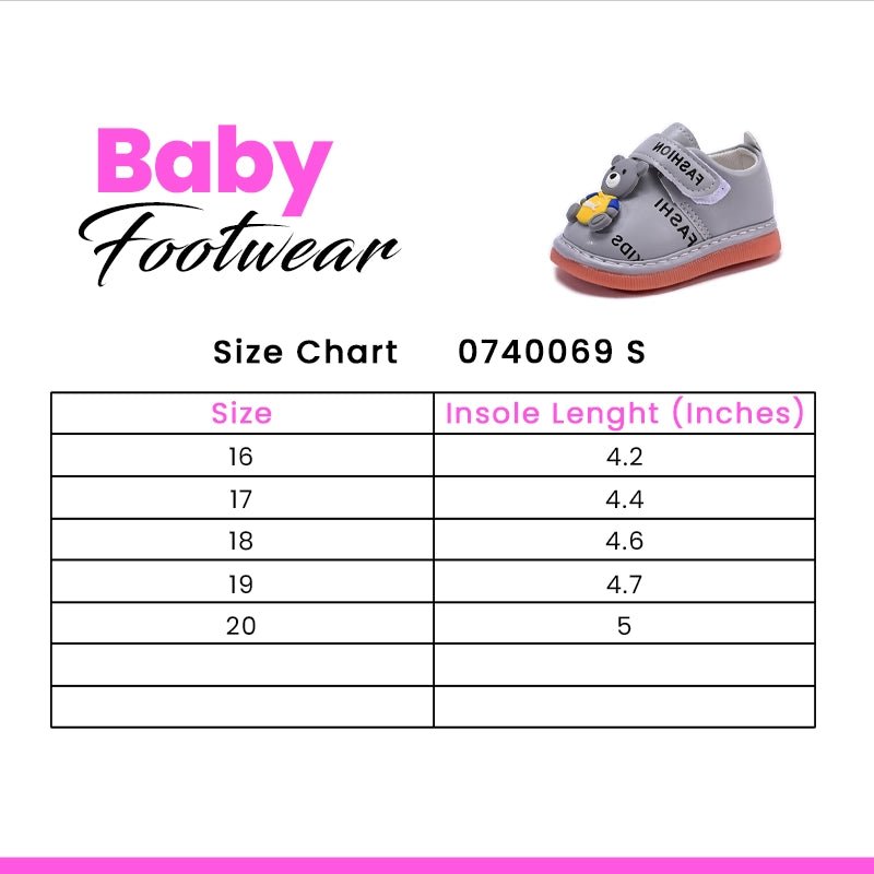 Baby Gray Sneaker Shoes 0740071