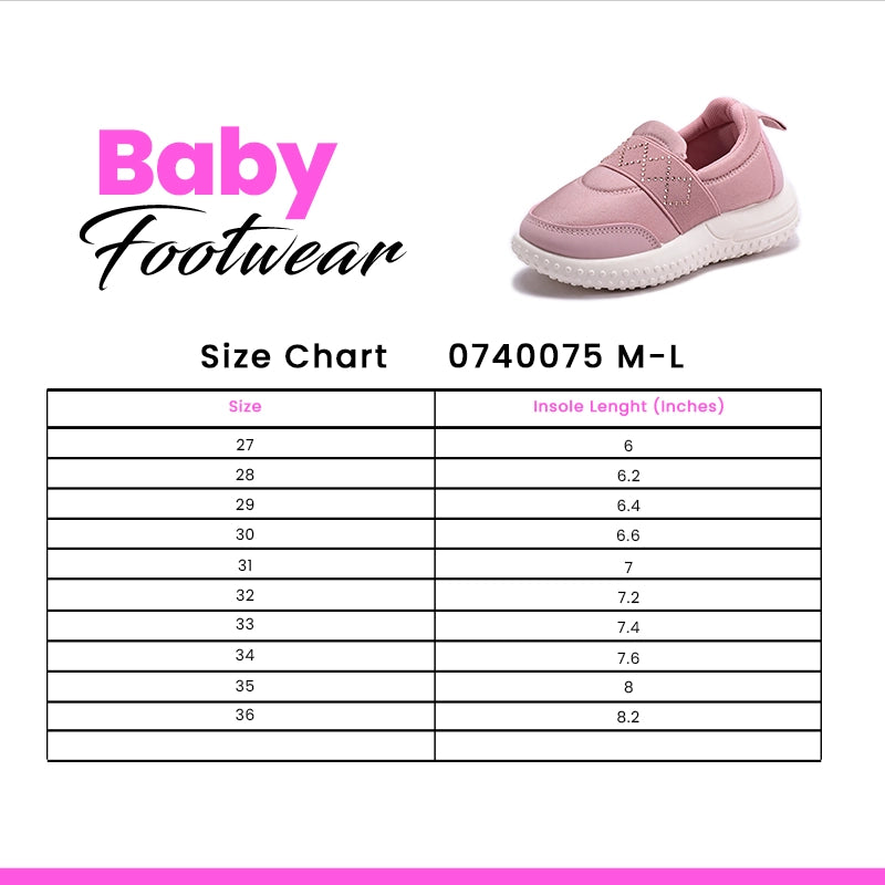 Baby Sneaker Shoes Pink 0740075
