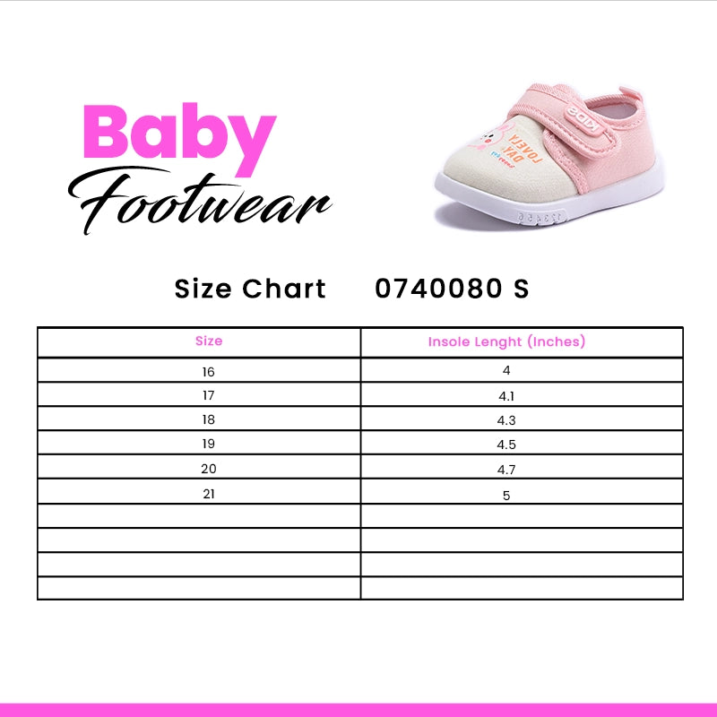 Baby Sneaker Shoes 0740080 Pink