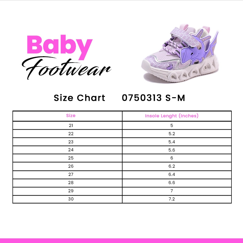 Baby Purple Jogger Shoes 0750315