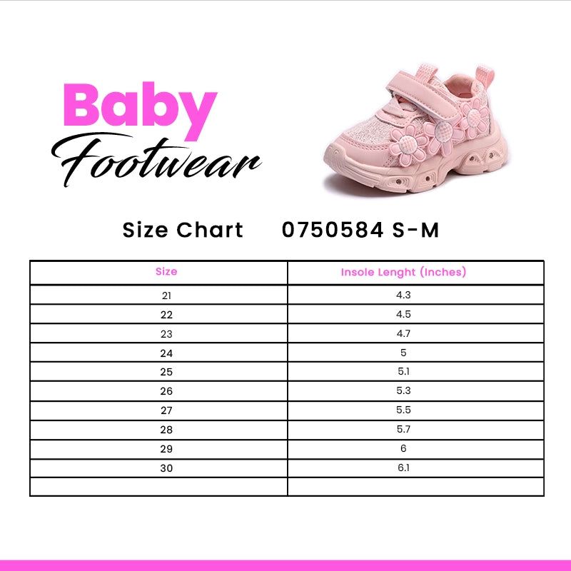 Girl Jogger Shoes Pink 0750584