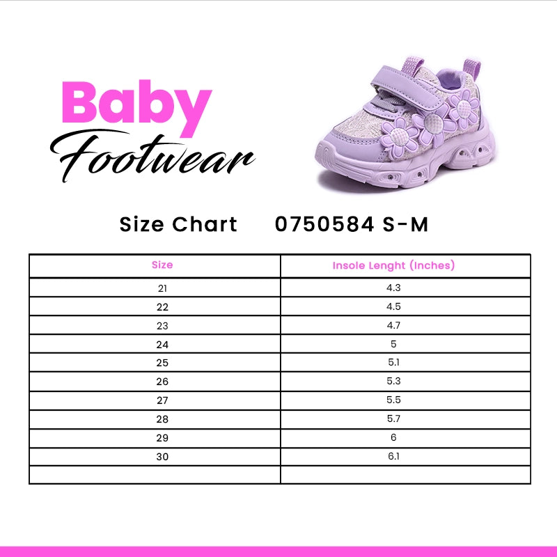 Girl Jogger Shoes Purple 0750584