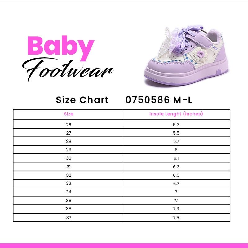 Girl Jogger Shoes Purple 0750586