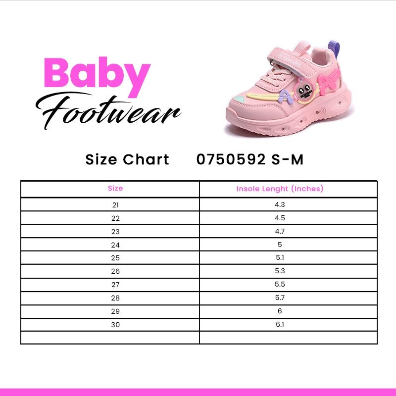 Girl Jogger Shoes Pink 0750592