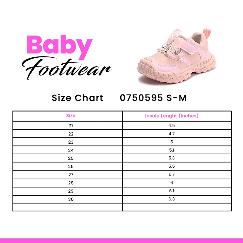 Girl Jogger Shoes Pink 0750595