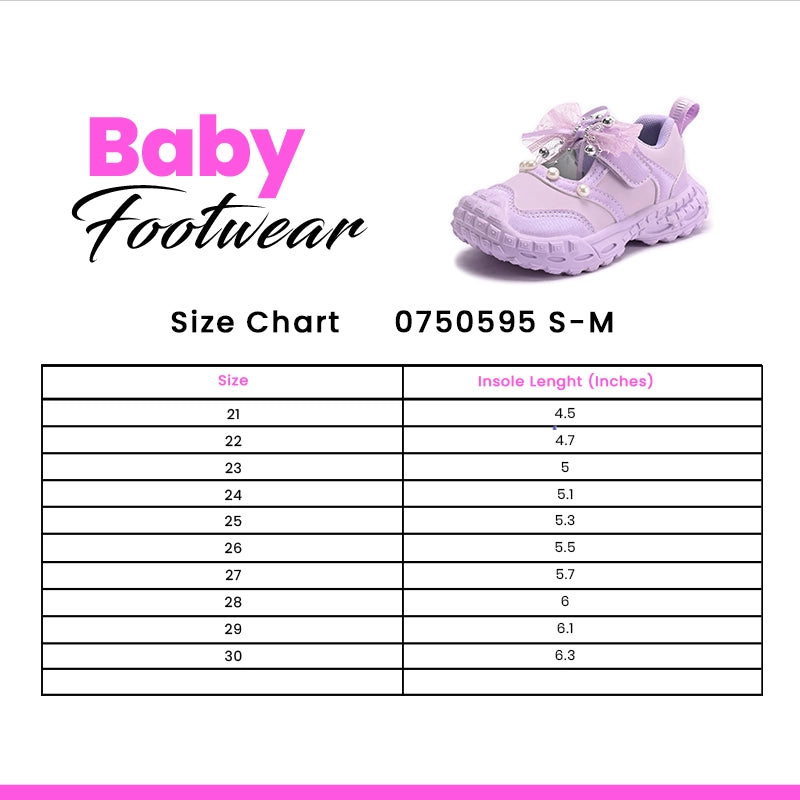 Girl Jogger Shoes Purple 0750595
