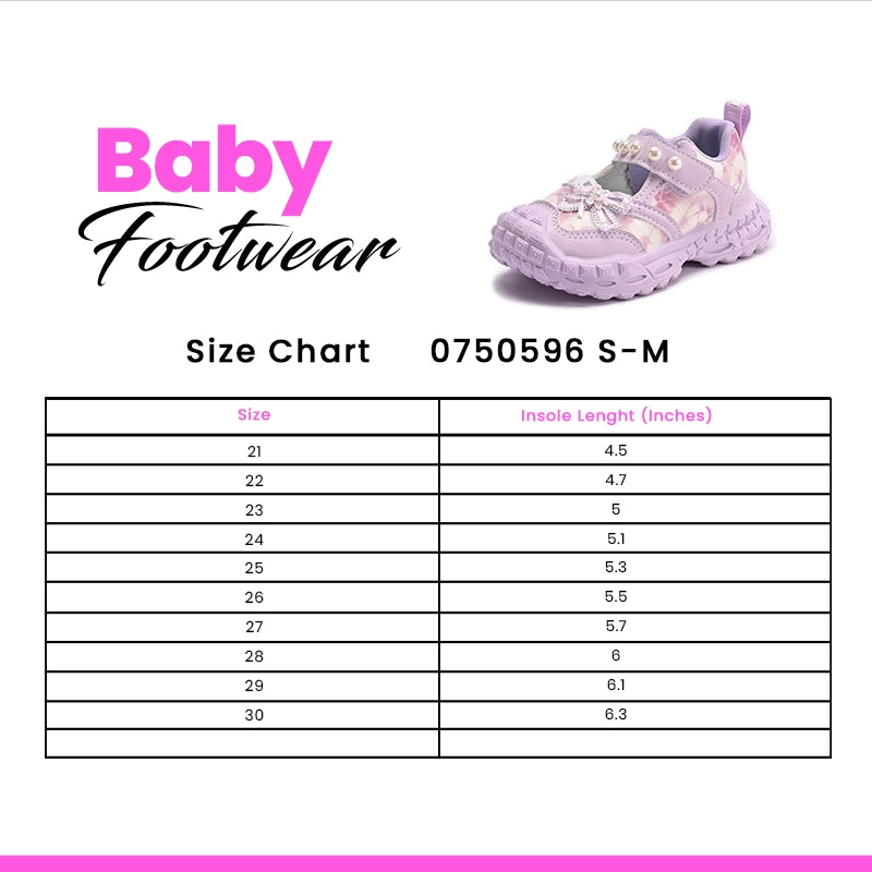 Girl Jogger Shoes Purple 0750596