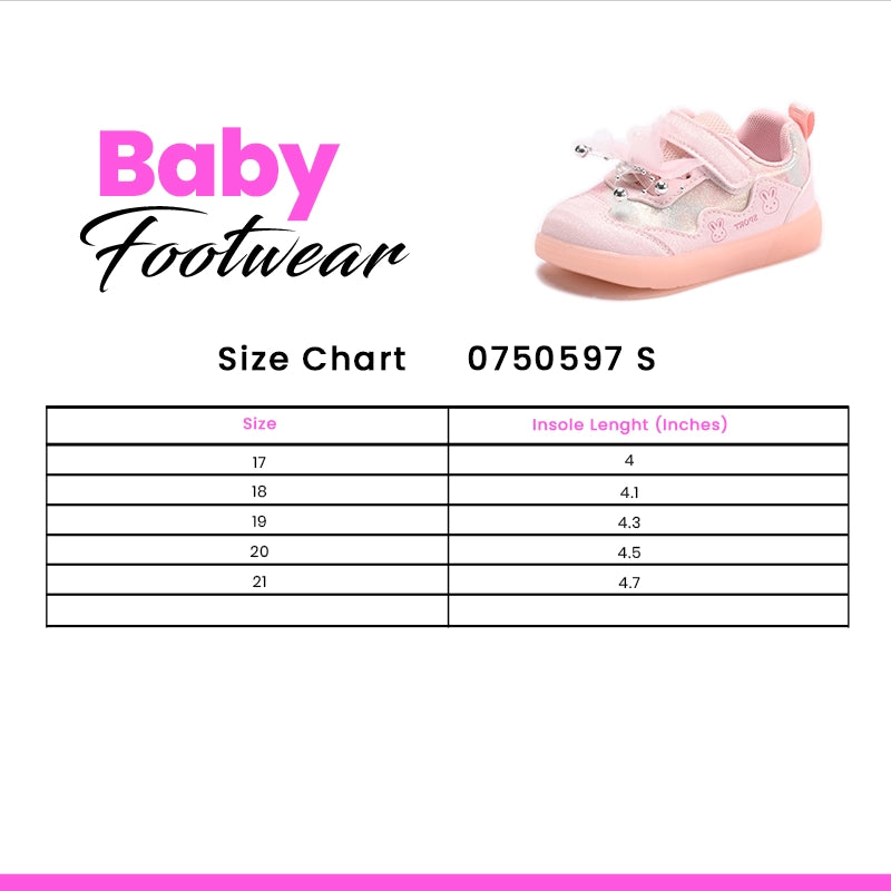 Girl Jogger Shoes Pink 0750597