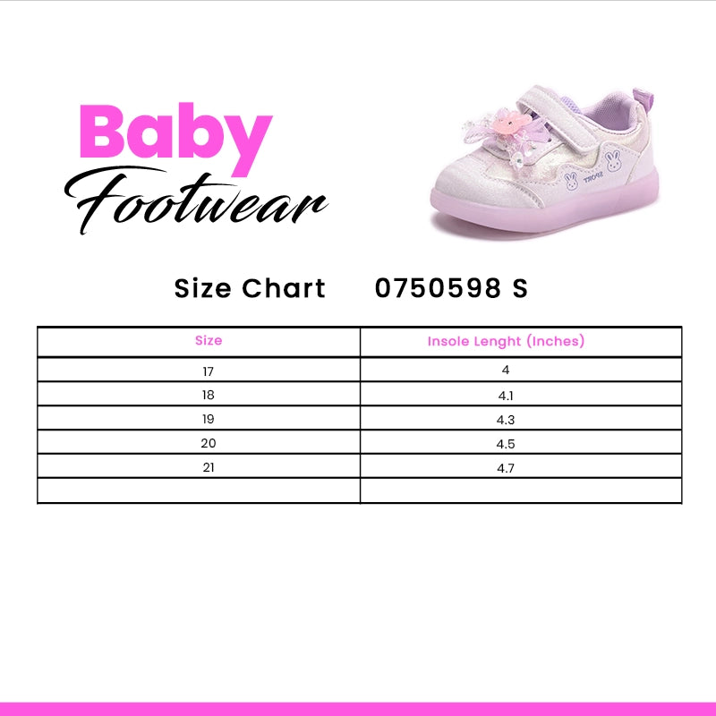 Girl Jogger Shoes Purple 0750598