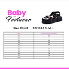 Baby Black Casual Sandal 0721043