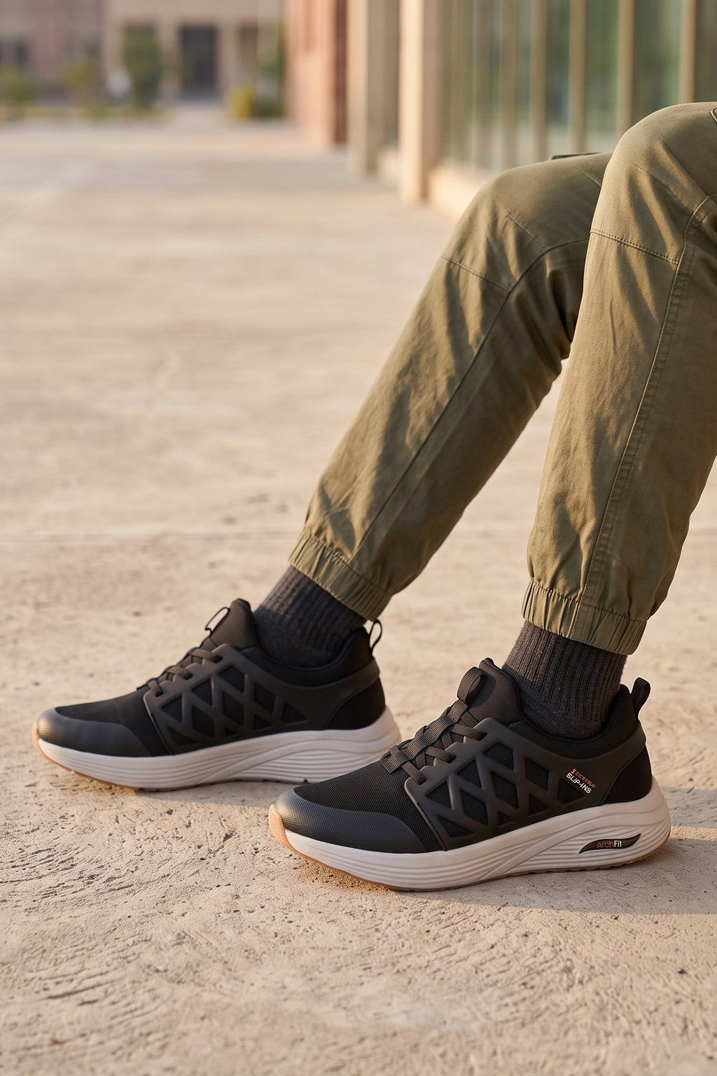 Sneaker Shoes Black 0120653