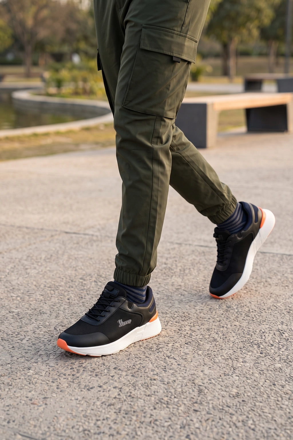 Sneaker Shoes Black 0120655