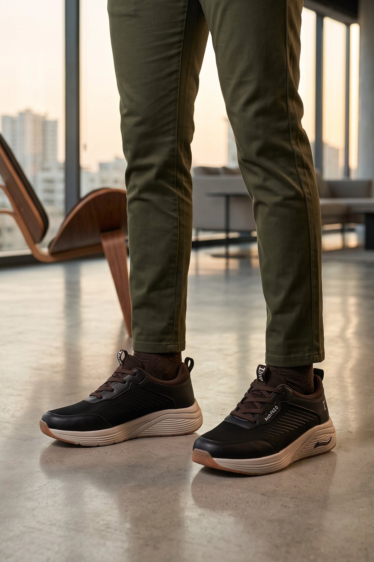Sneaker Shoes Black 0120658