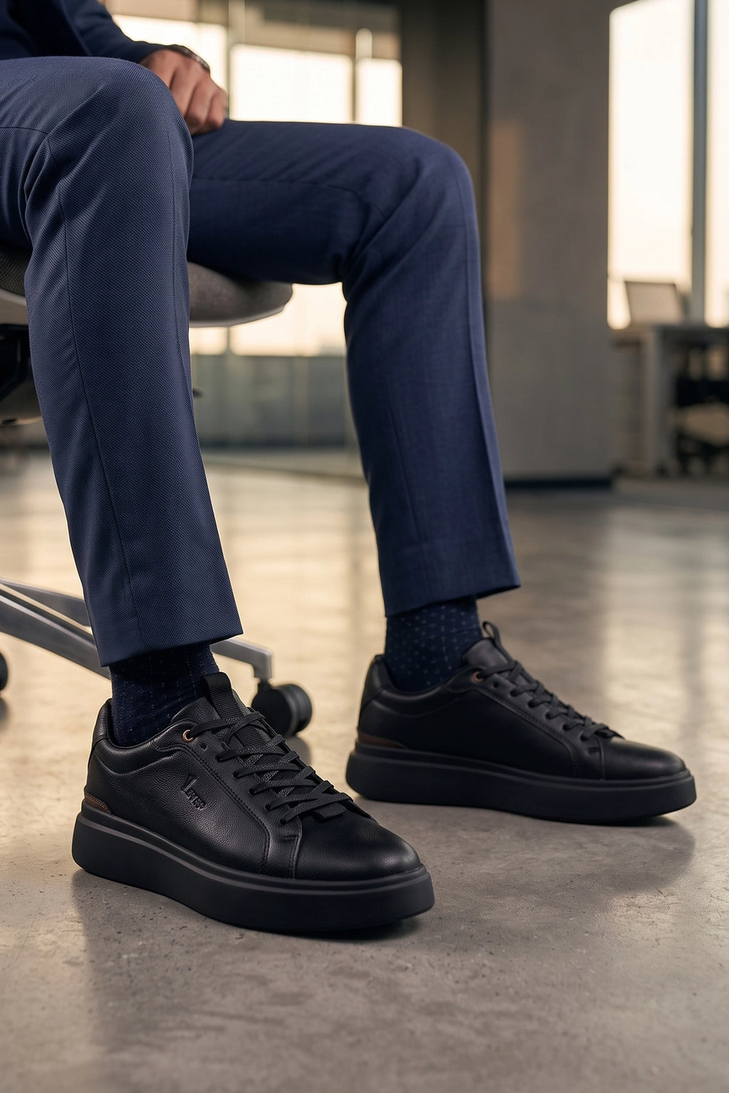 Sneaker Shoes Black 0120714
