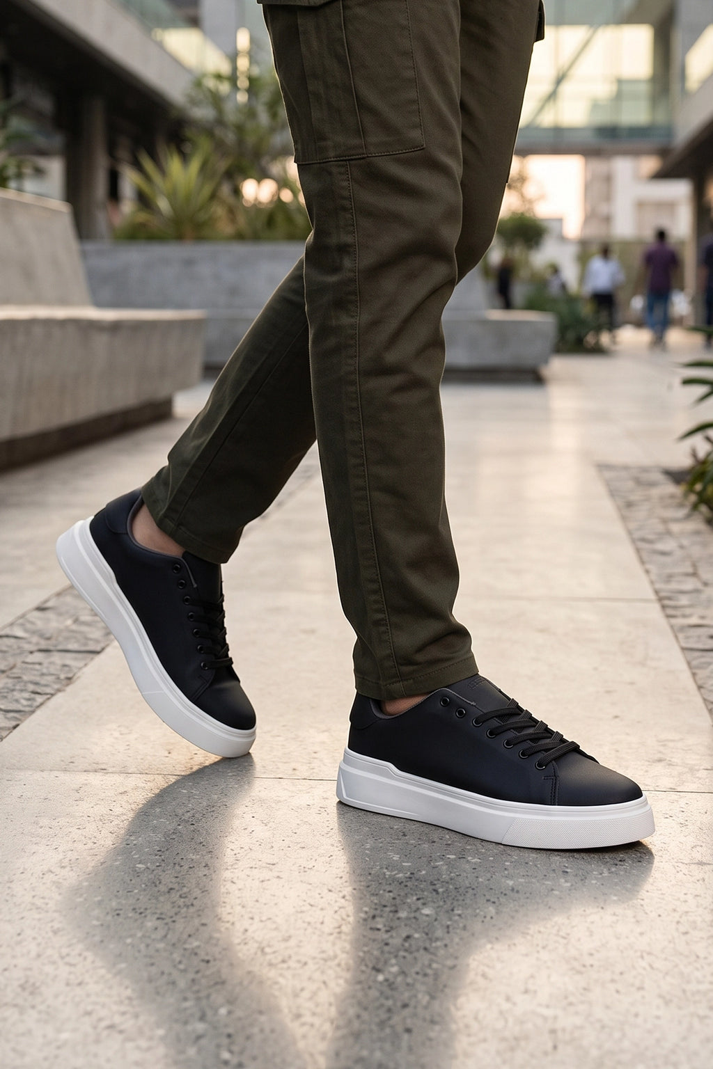 Sneaker Shoes Black 0120716
