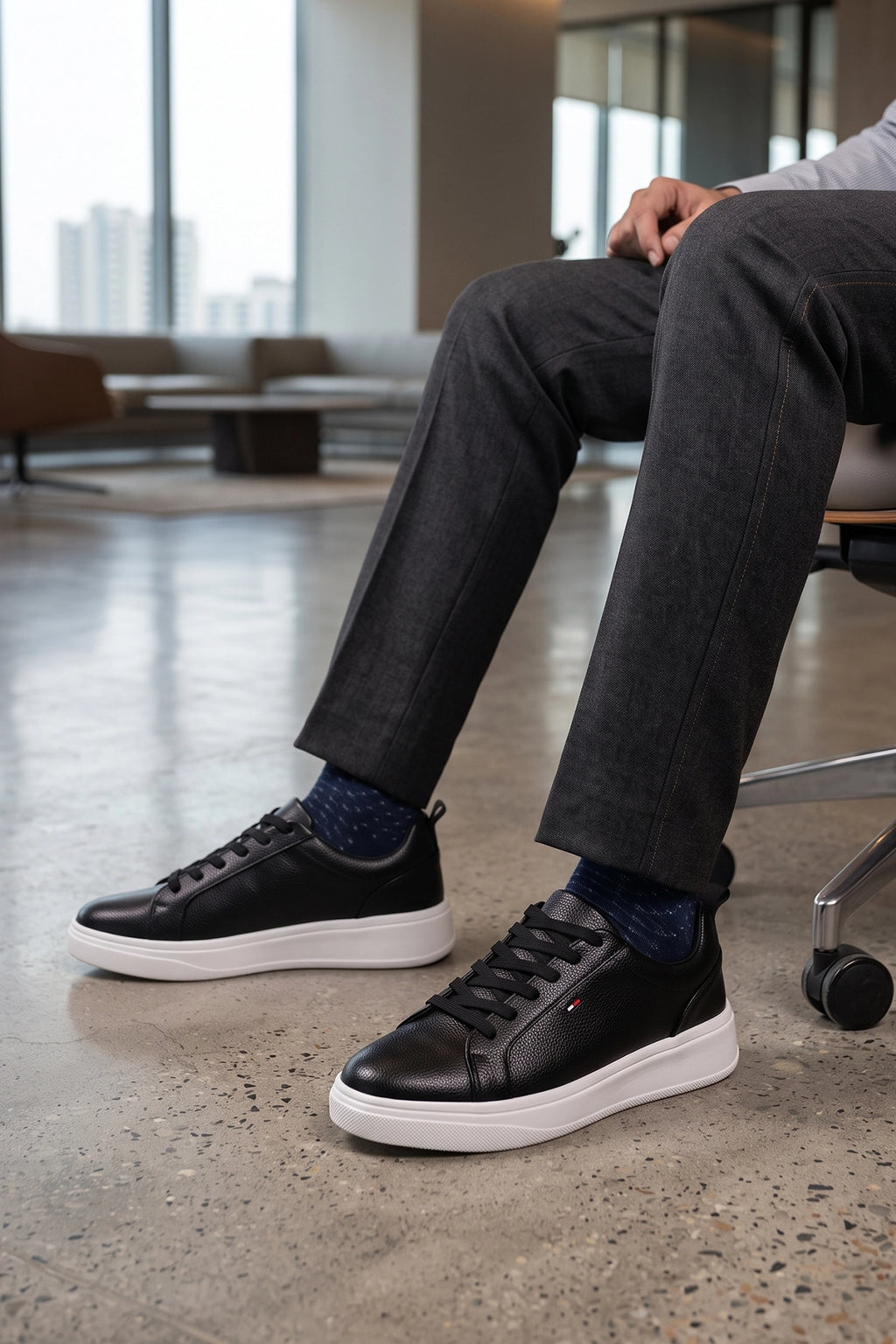 Sneaker Shoes Black 0120720