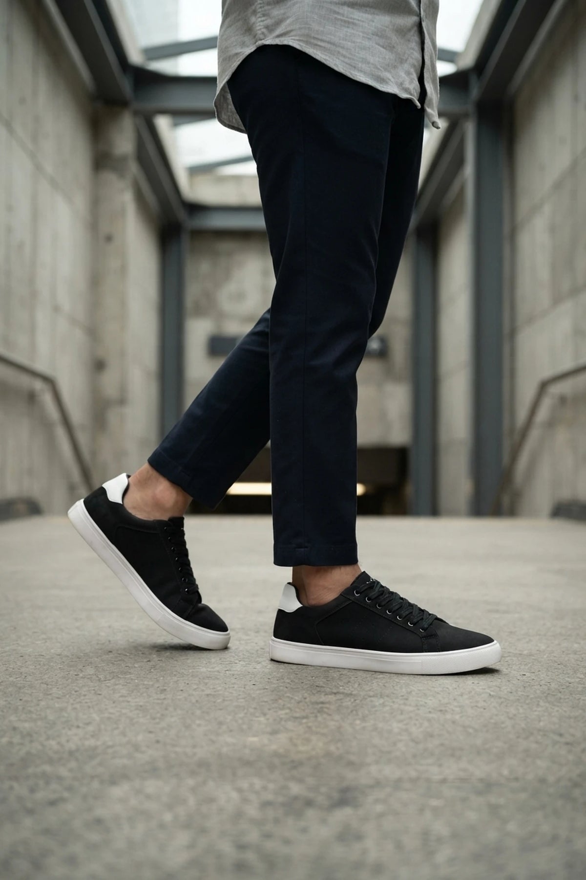Sneaker Shoes Black 0120736