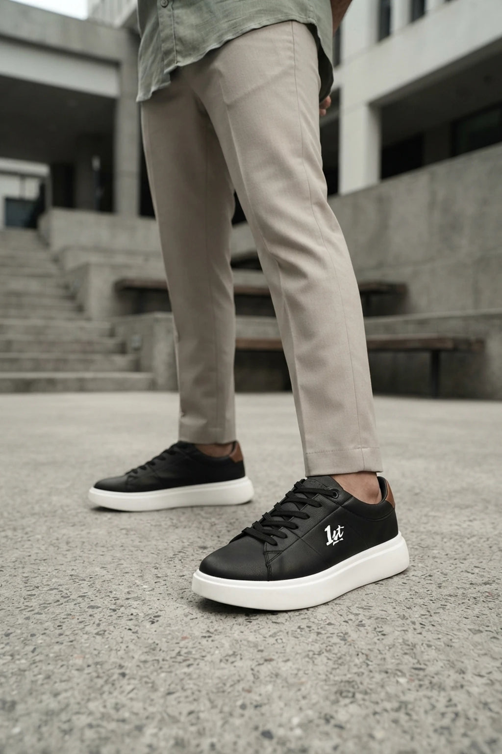 Sneaker Shoes Black 0120739