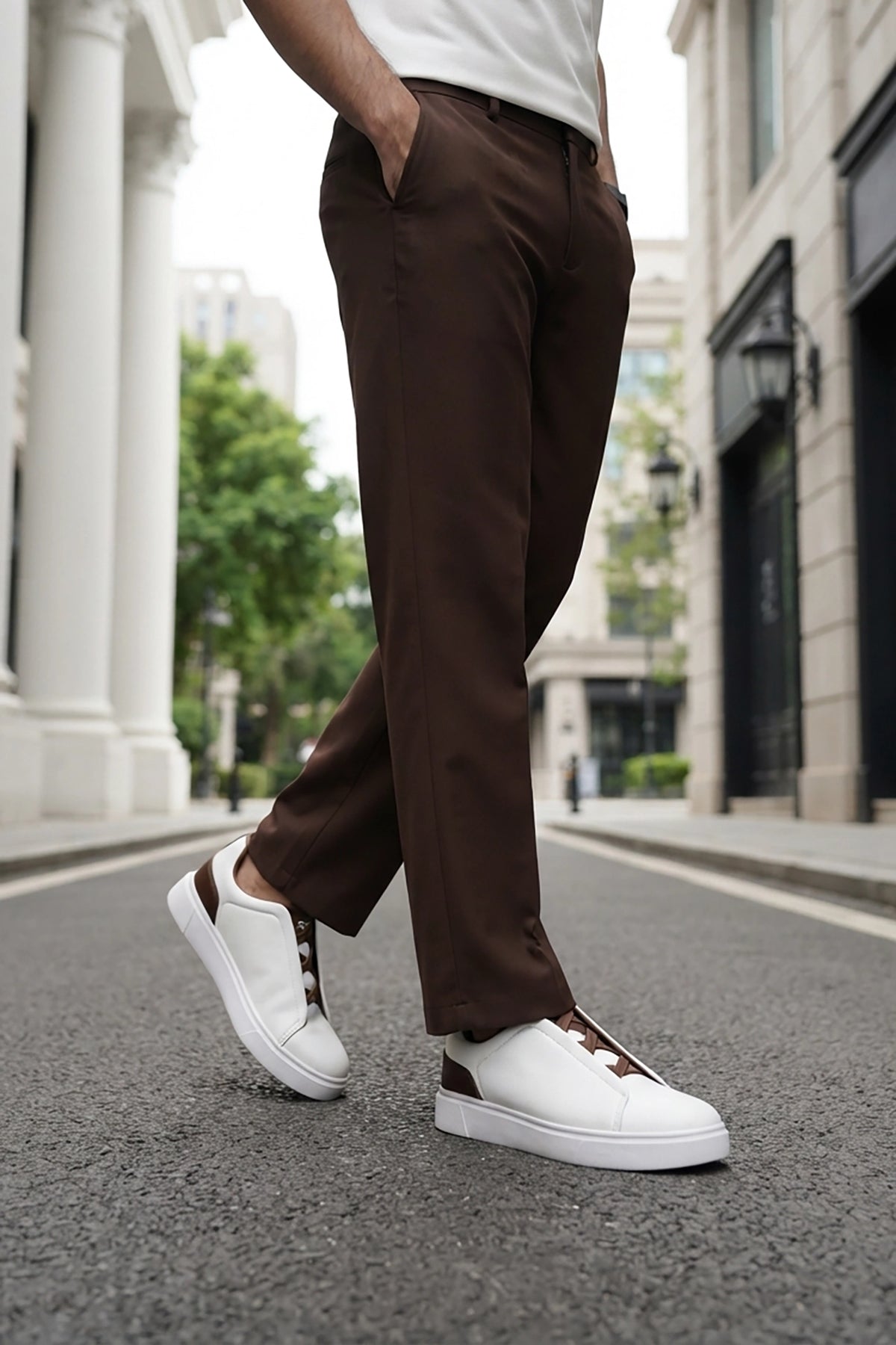 Sneaker Shoes Brown 0120719