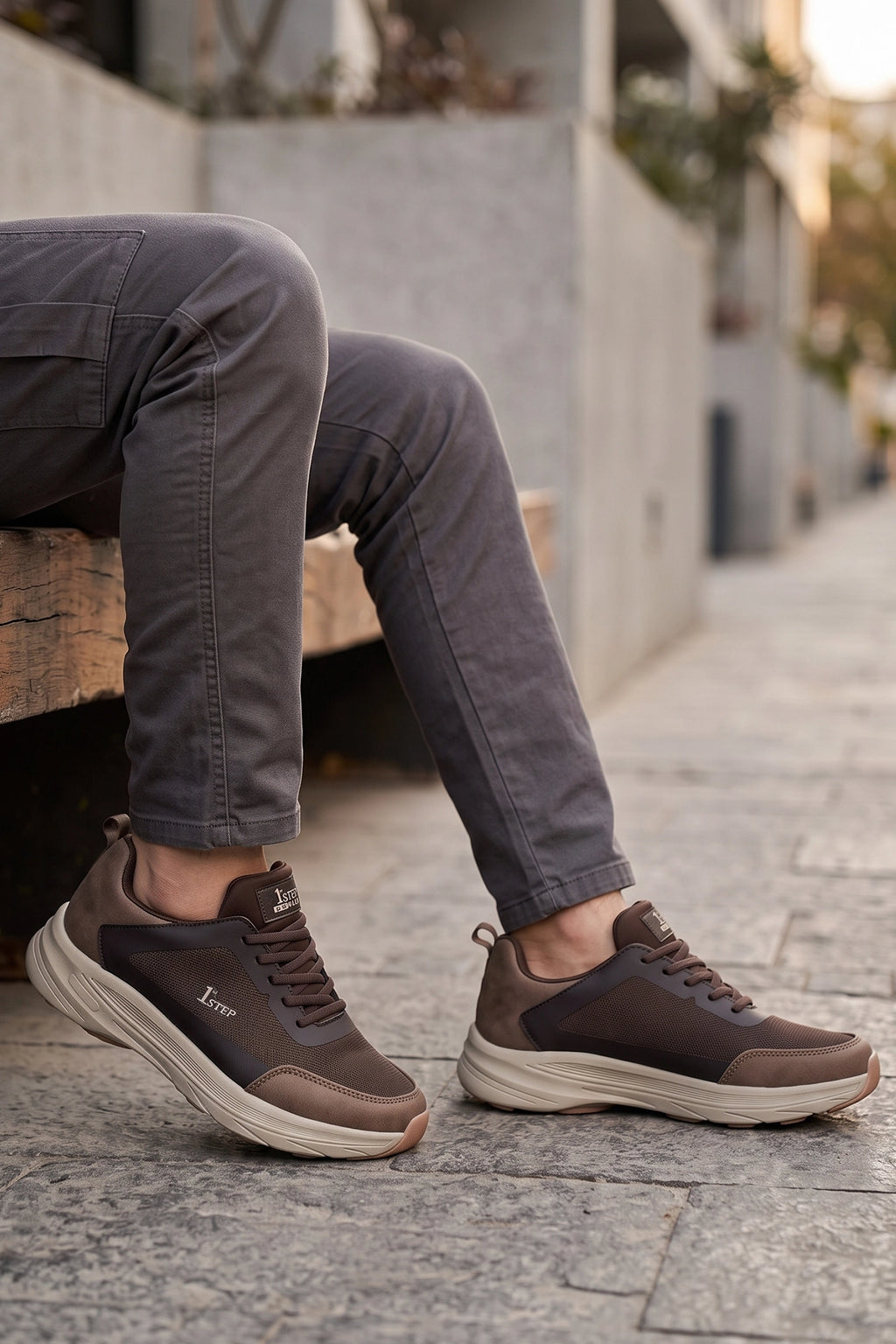 Sneaker Shoes Brown 0120742