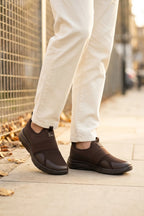 Sneaker Shoes Dark Brown 0120767