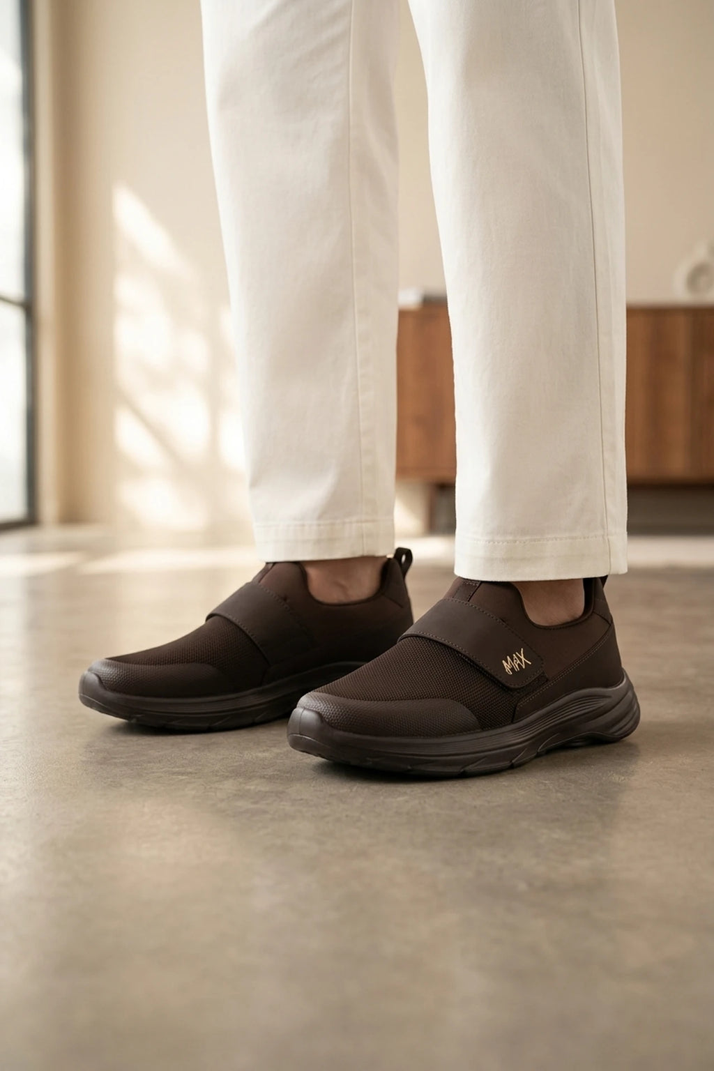 Sneaker Shoes Dark Brown 0120770