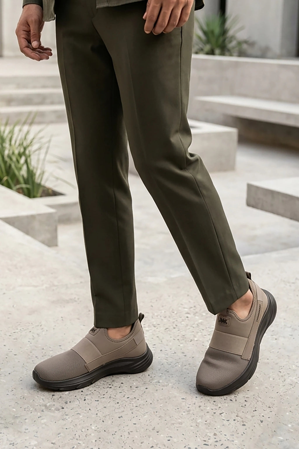 Sneaker Shoes Light Brown 0120769