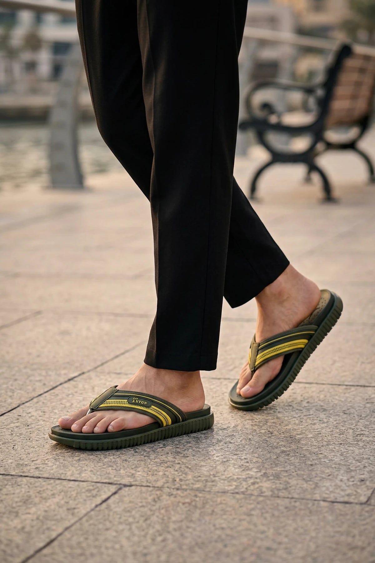 Sport Slipper Green 0151369