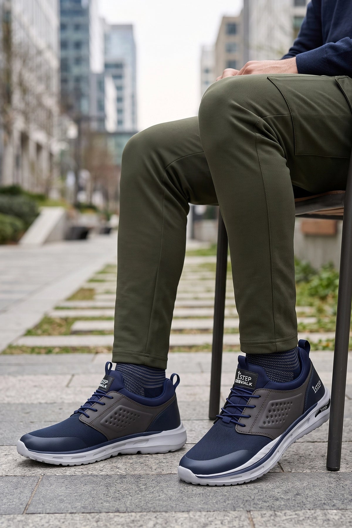 Stealth Blue Sneaker Shoes 0120537