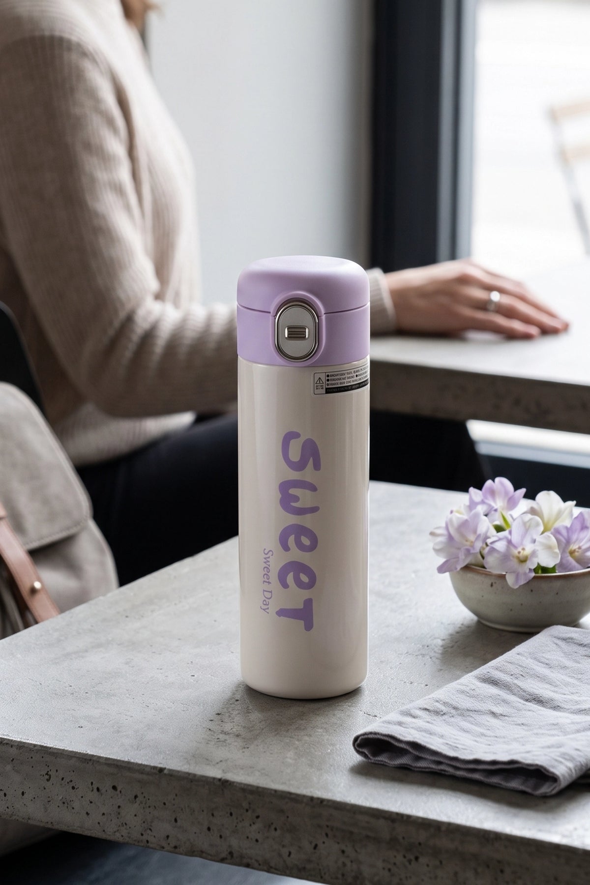 Water Bottle Purple 1610037
