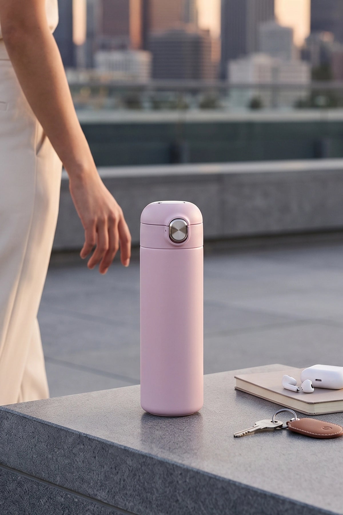 Water Bottle Purple 1610038