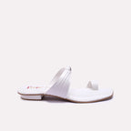 White Casual Slippers 0412836
