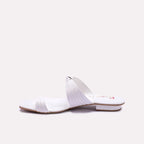 White Casual Slippers 0412836