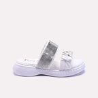Womens White Comfy Fancy Slippers