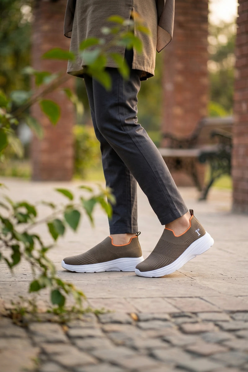 Women Brown Sneaker Shoes 0440785