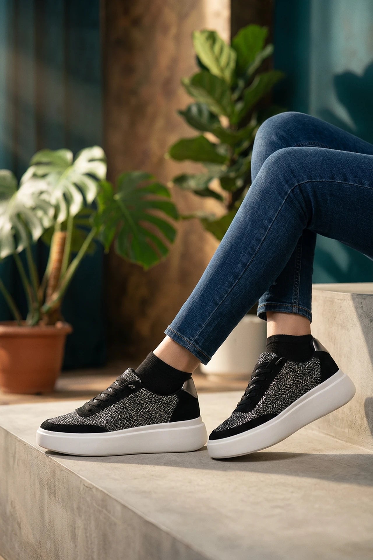 Women Celine Black Sneakers 0440767