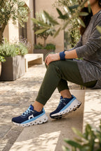 Women Delphine Blue Women Sneakers 0440726