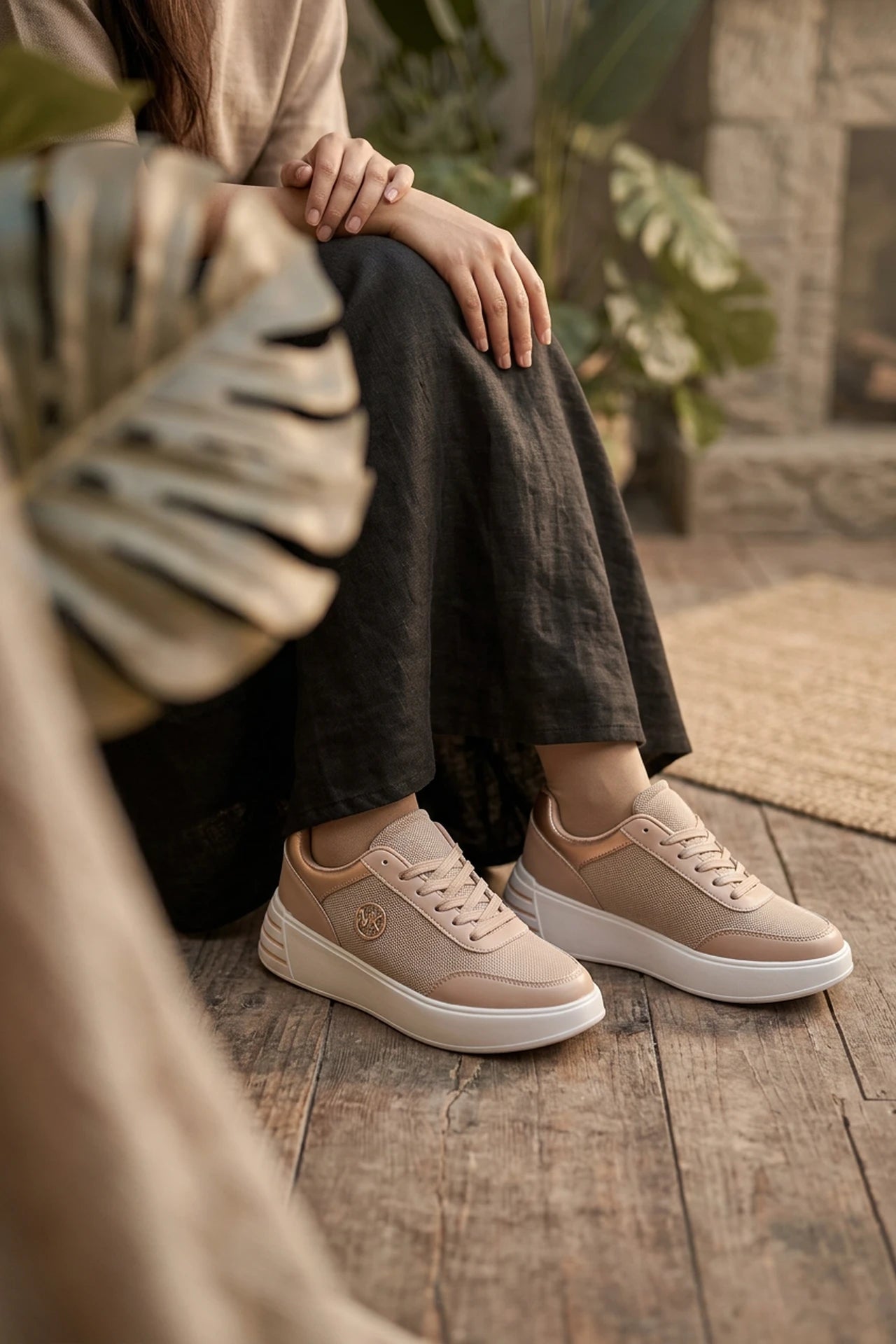 Women Pink Sneakers 0440647