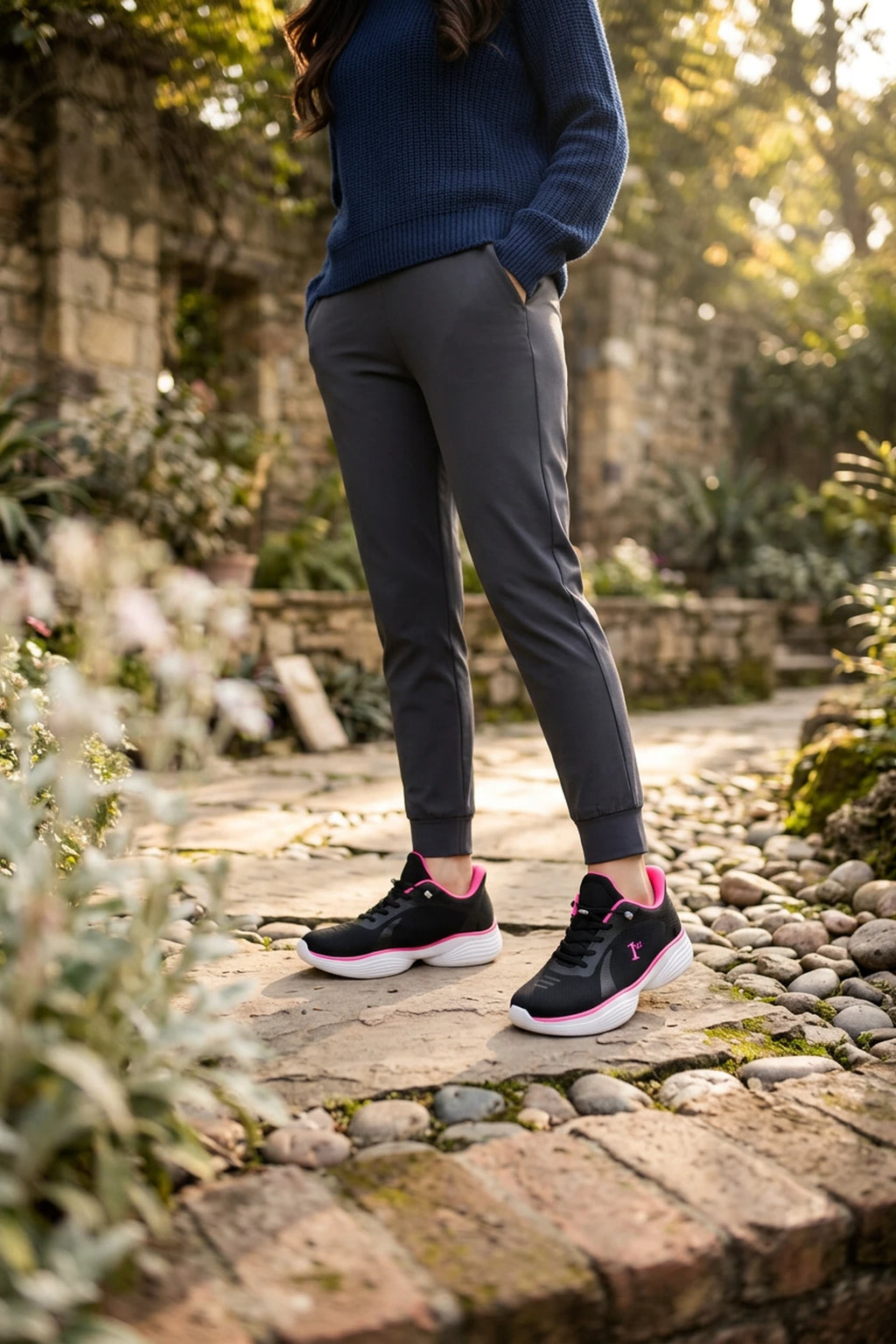 Women Sneaker Shoes Black 0440856