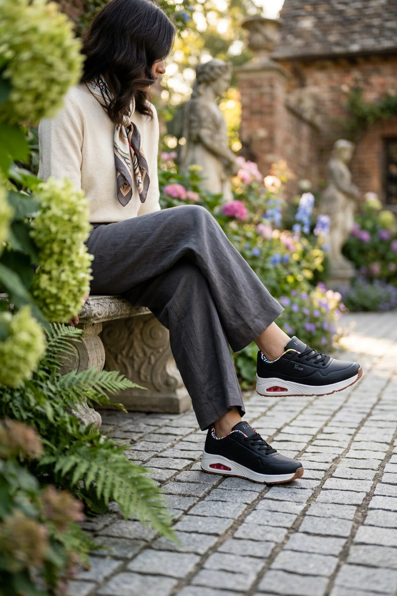 Women Sneaker Shoes Black 0440862