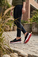 Women Sneaker Shoes Black 0440866